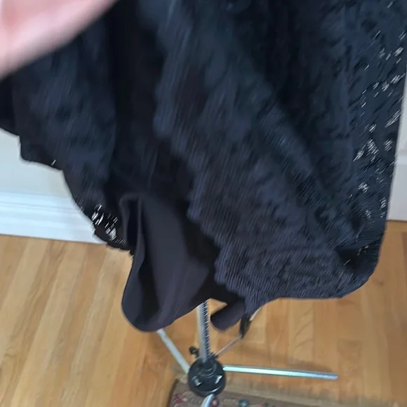 Garnet Hill Elegant Black Lace Dress - Picture 4 of 9